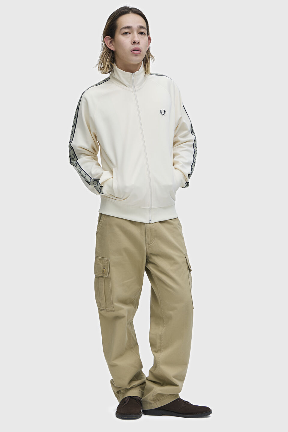 FRED PERRY 「Contrast Tape Track Jacket」|ブルゾン・スタジャン|