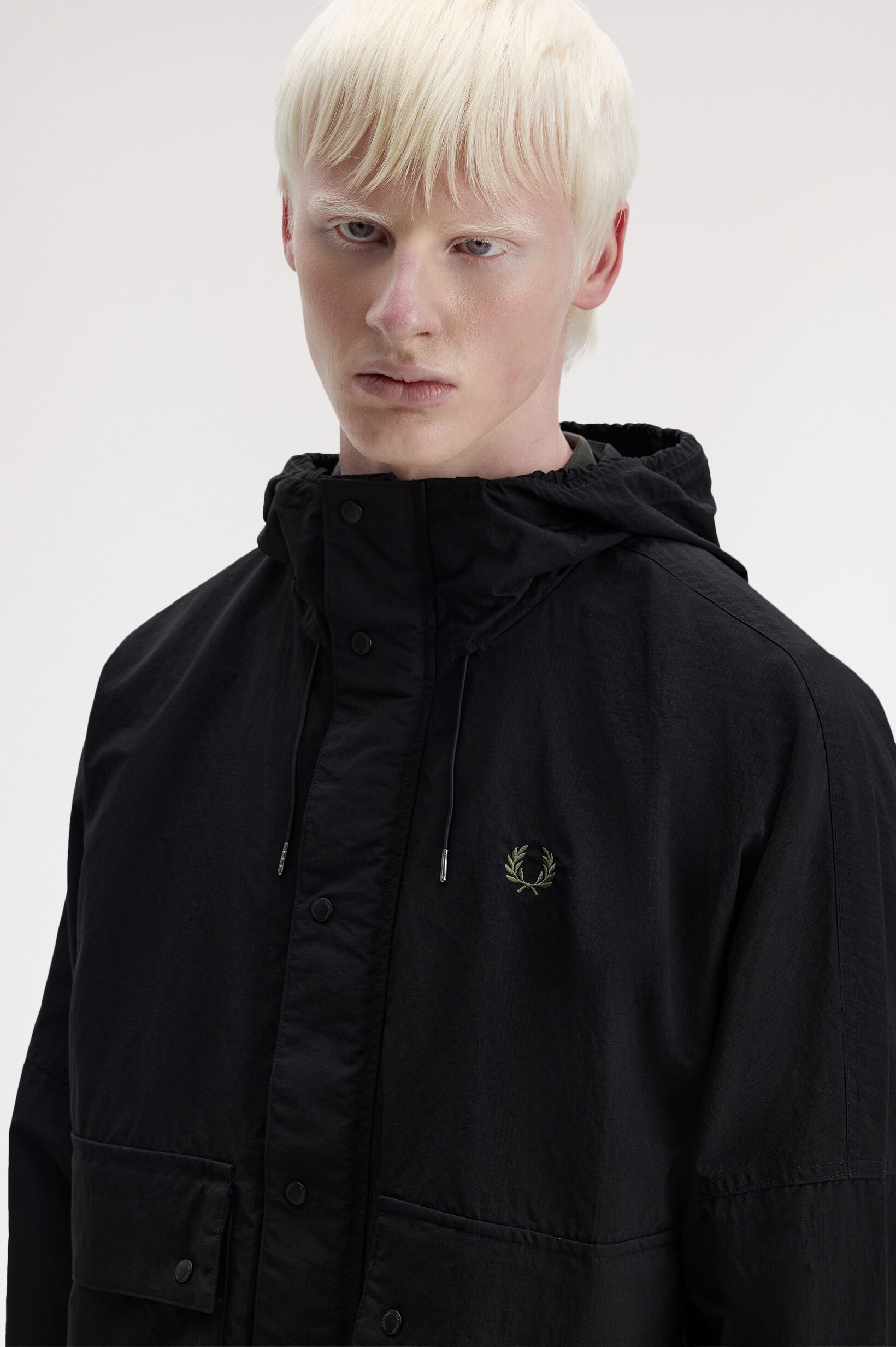 FRED PERRY 「Cropped Ripstop Parka」|ブルゾン・スタジャン|