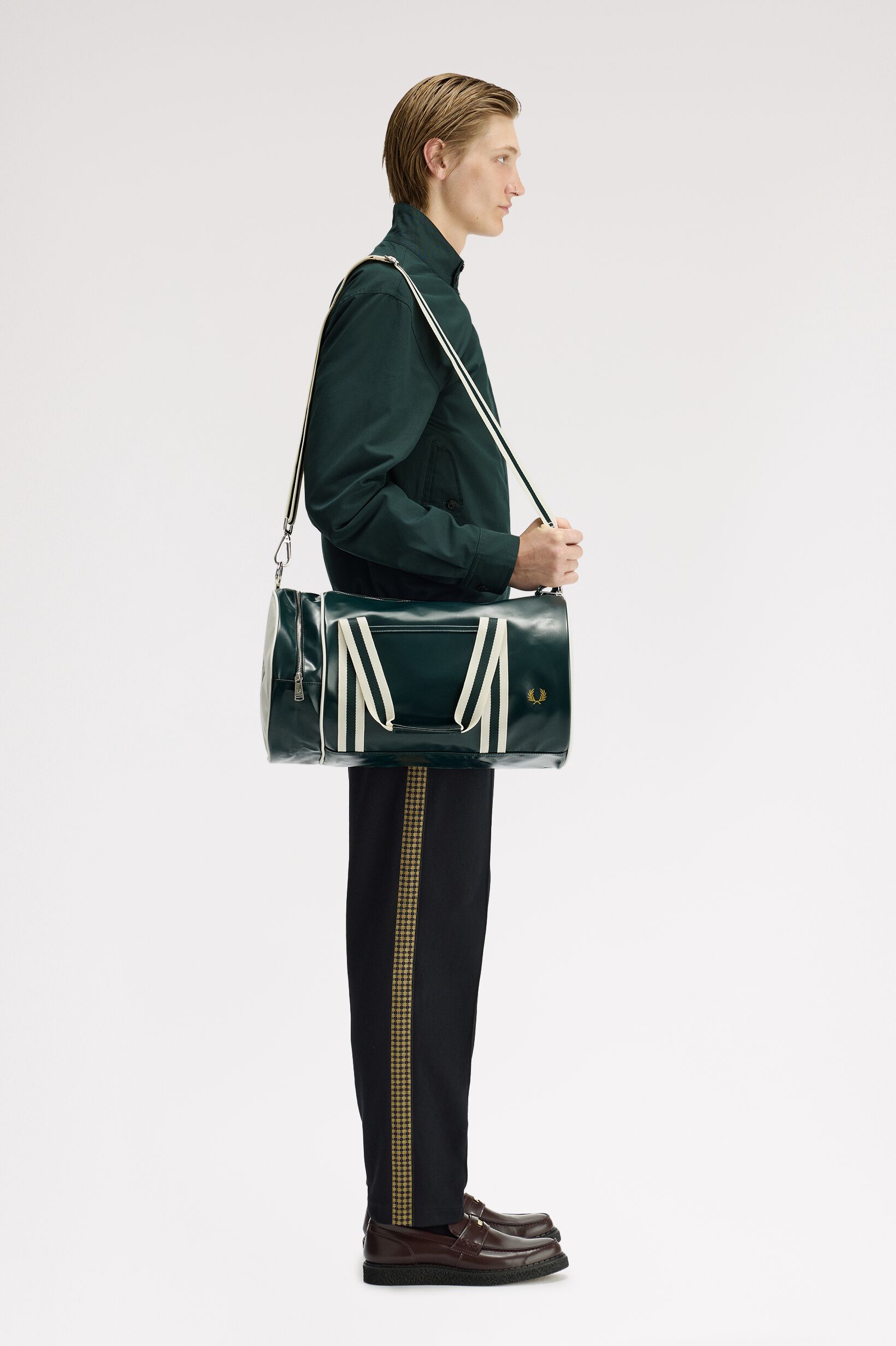 FRED PERRY 「Classic Barrel Bag」|ボストンバッグ|