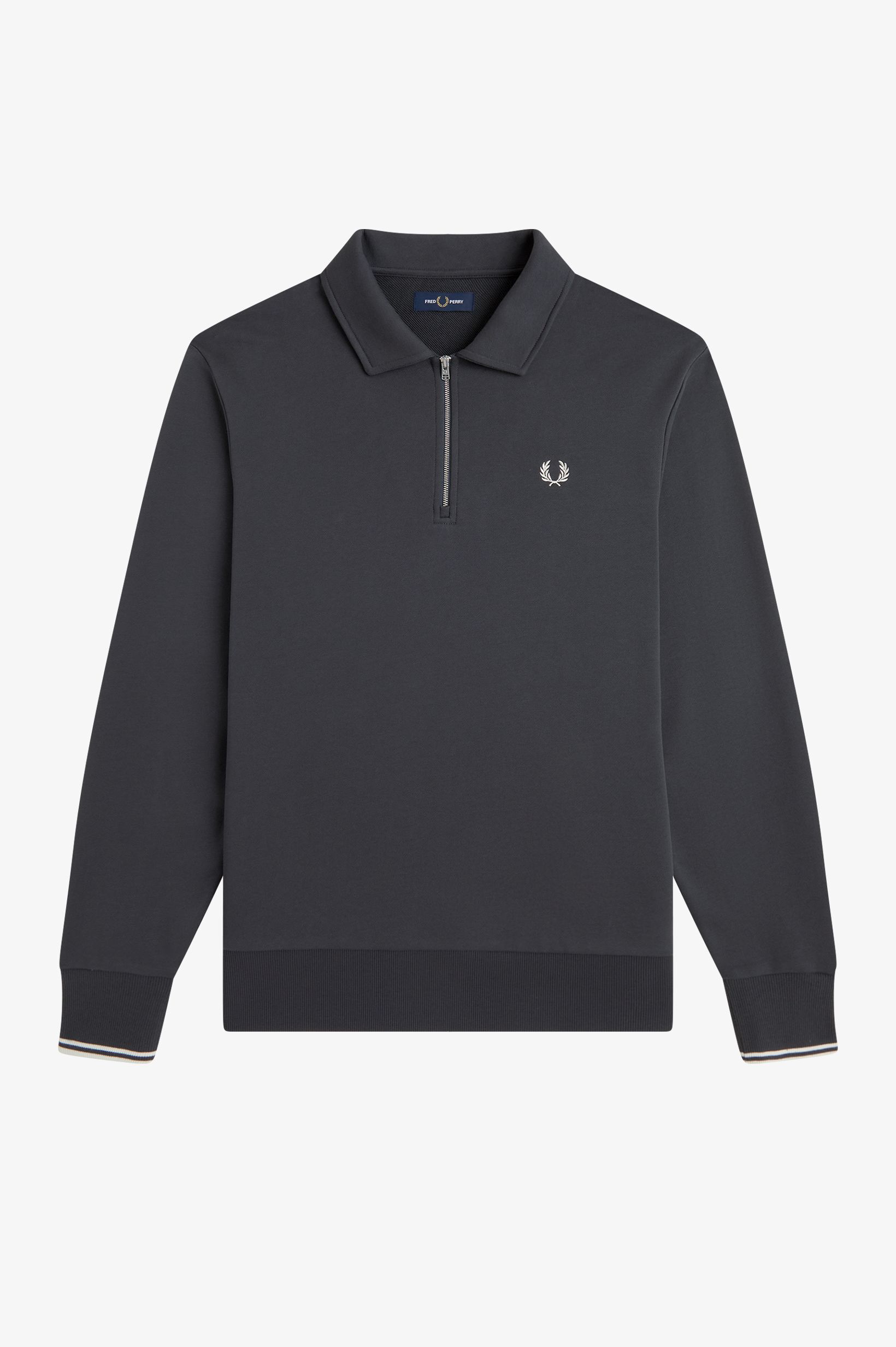 FRED PERRY 「Half Zip Collared Sweatshirt」|スウェット・ジャージ|