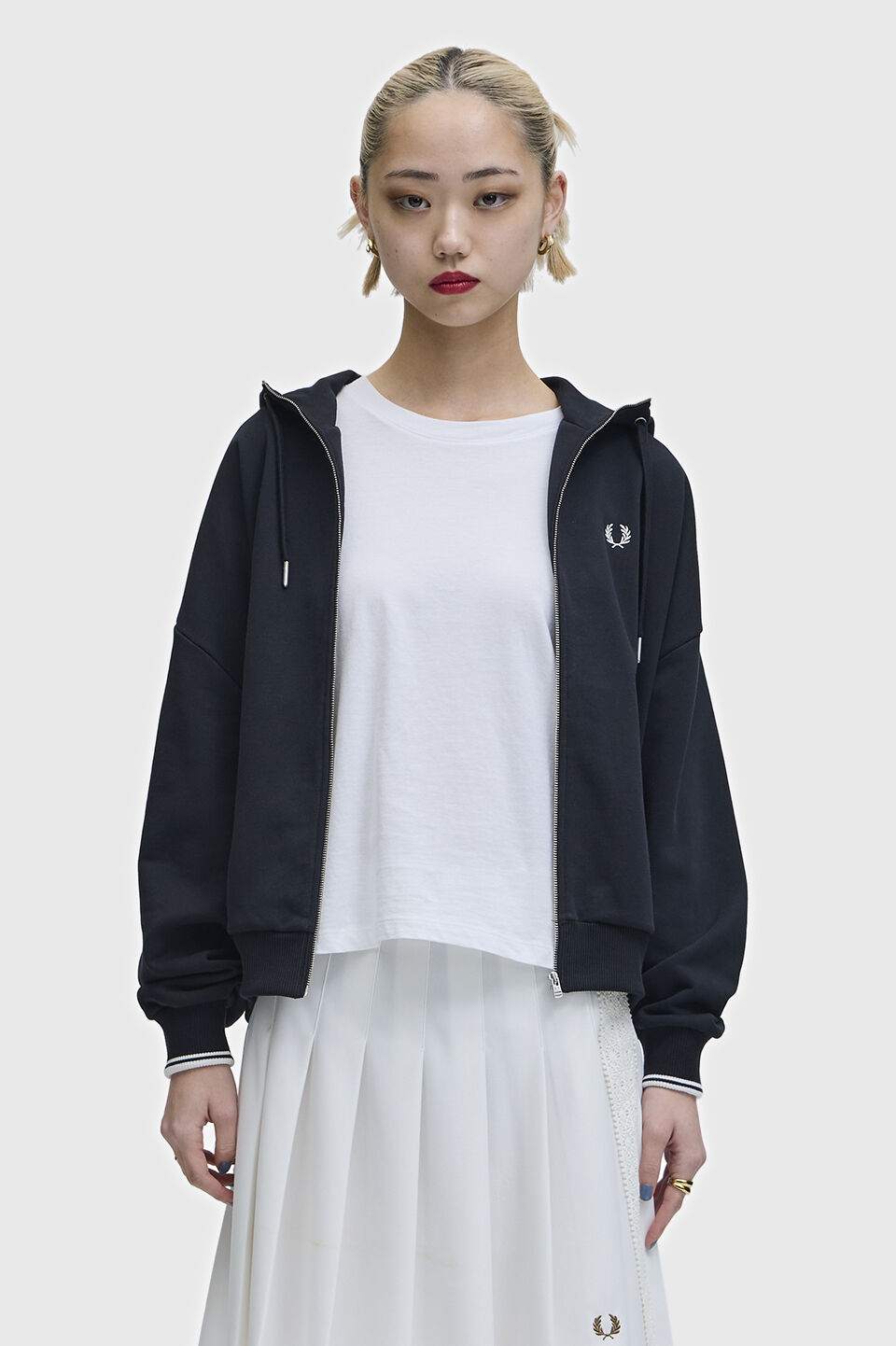 FRED PERRY 「Tipped Hooded Sweatshirt」|パーカー|