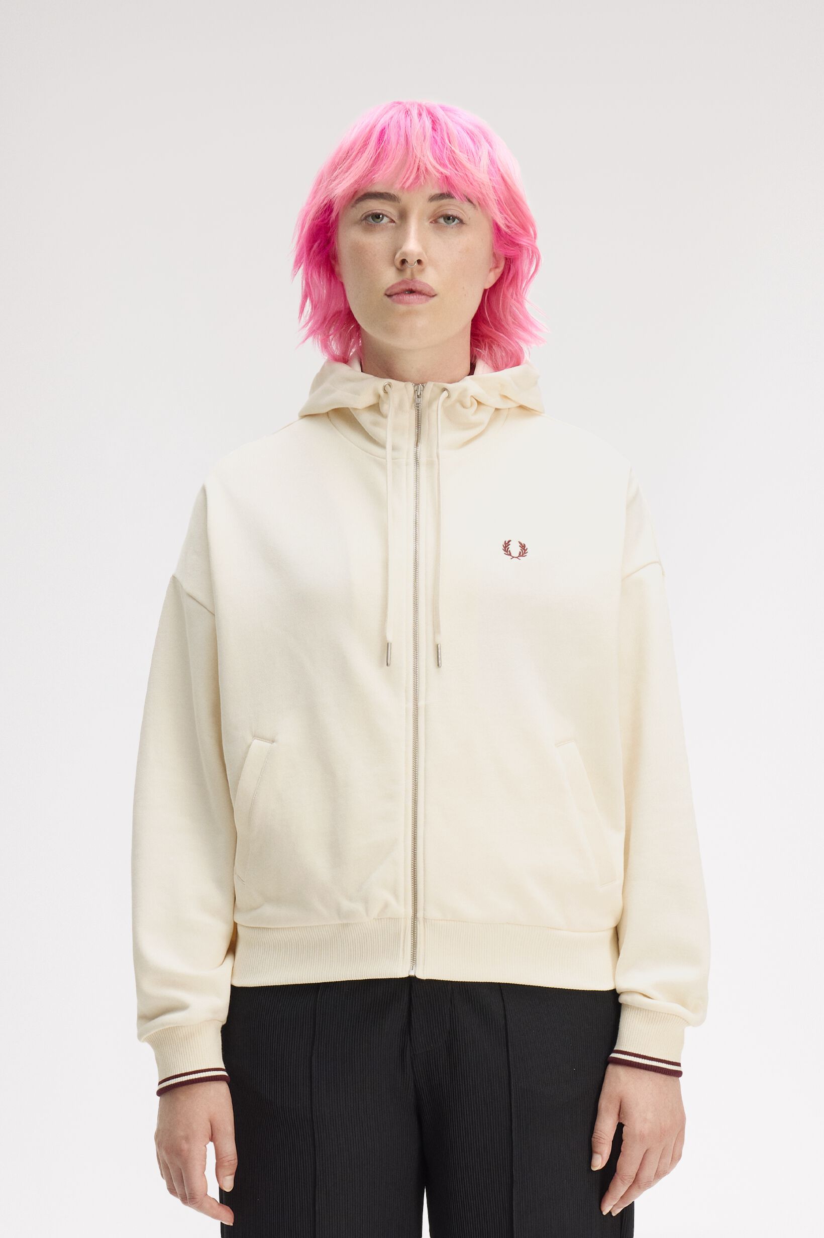 FRED PERRY 「Tipped Hooded Sweatshirt」|パーカー|
