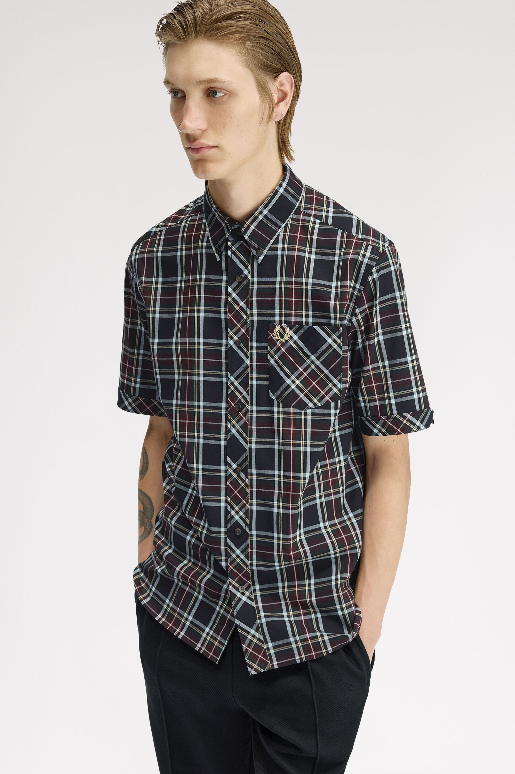 FRED PERRY 「Classic Tartan Short Sleeve Shirt」|シャツ・ブラウス|