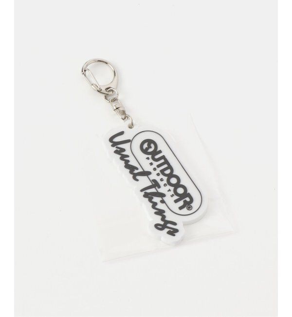 OUTDOOR PRODUCTS Usual Things「ラバー LOGO KEY HOLDER」|キーケース|
