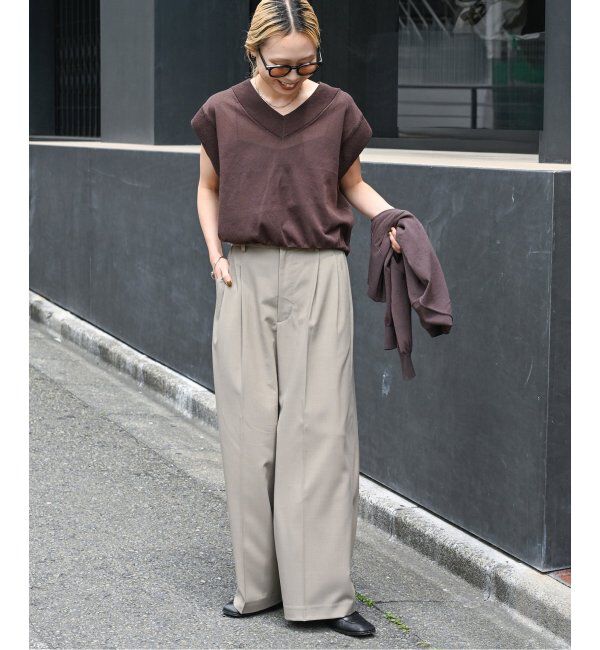 OUTDOOR PRODUCTS Usual Things「追加 PEトロピカルバックゴムスラックス」|スラックス|