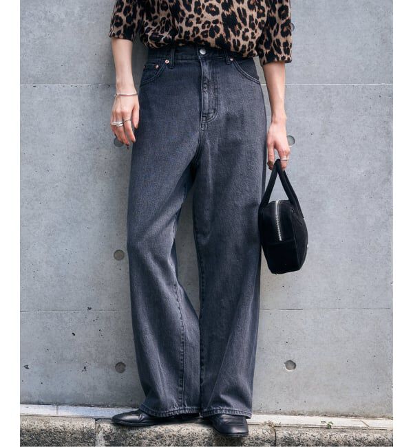 OUTDOOR PRODUCTS Usual Things「追4 ULTデニムハイライズルーズ5PKT」|デニム|