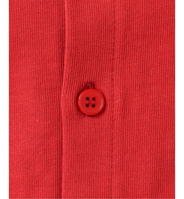 OUTDOOR PRODUCTS Usual Things「ロゴ刺繍コットンクルーネックカーディガン」|カーディガン|