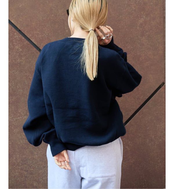 OUTDOOR PRODUCTS Usual Things「スウェットライク金ボタンカーデ」|カーディガン|