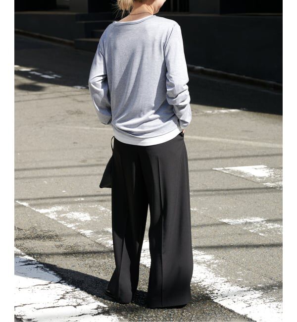 OUTDOOR PRODUCTS Usual Things「レイヤードライクヘンリーネックロンT」|Tシャツ・カットソー|