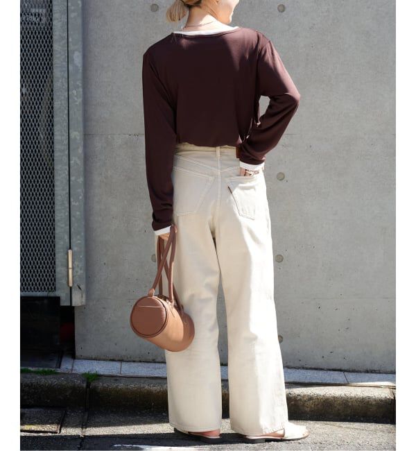 OUTDOOR PRODUCTS Usual Things「レイヤードライクヘンリーネックロンT」|Tシャツ・カットソー|