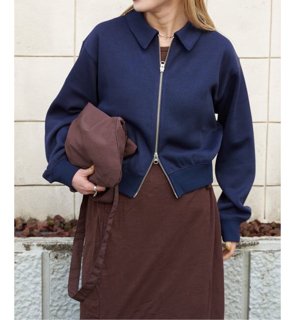 OUTDOOR PRODUCTS Usual Things「アゼライクジャージージップアップカーディガン」|カーディガン|