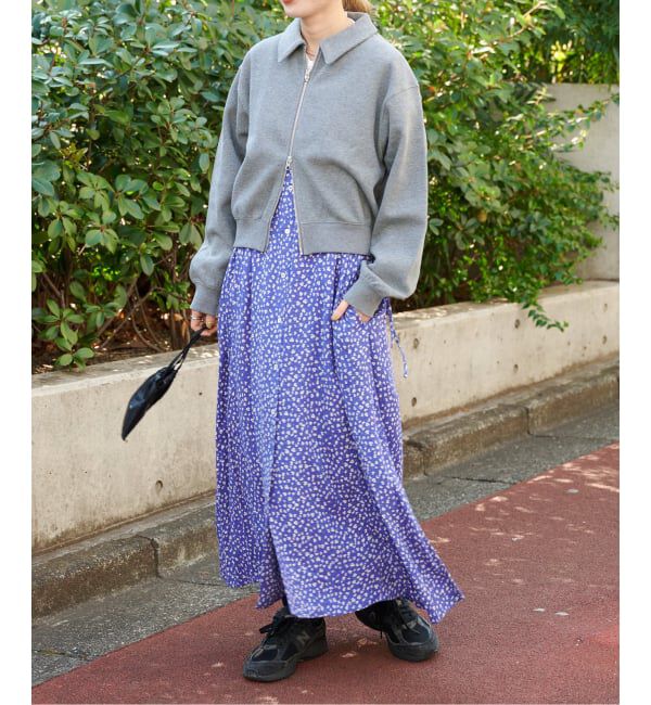 OUTDOOR PRODUCTS Usual Things「アゼライクジャージージップアップカーディガン」|カーディガン|