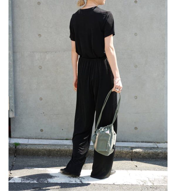 OUTDOOR PRODUCTS Usual Things「シャイニージャージーパンツ」|スラックス|