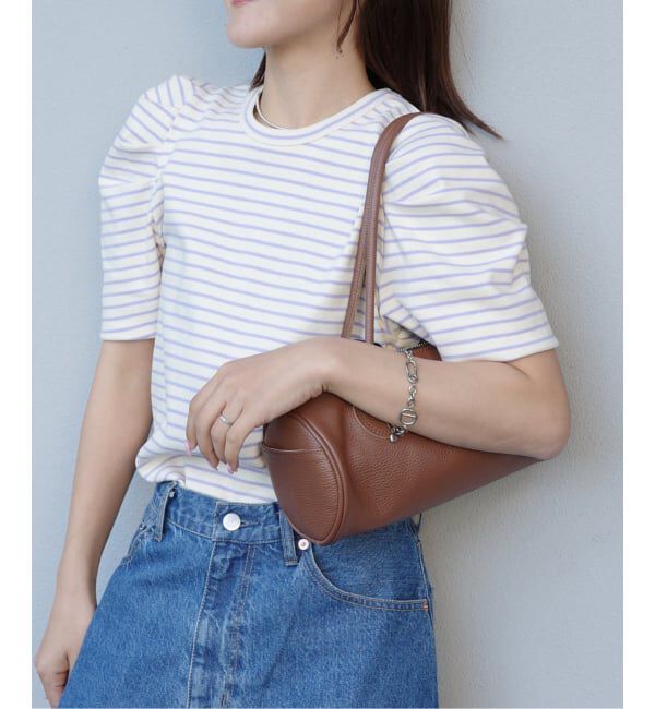 OUTDOOR PRODUCTS Usual Things「≪予約≫ボリュームスリーブボーダーTEE」|Tシャツ・カットソー|パープル