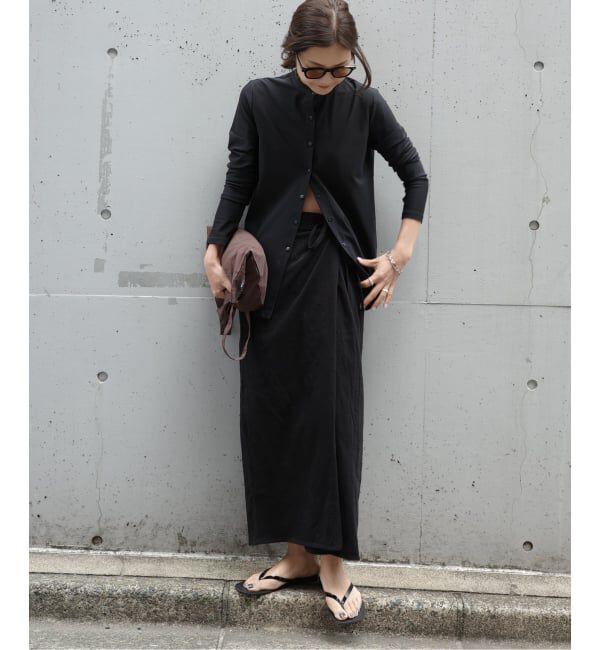 OUTDOOR PRODUCTS Usual Things「≪予約≫ACTIVE WEAR テレコクルーネックスナップカーディガン」|カーディガン|