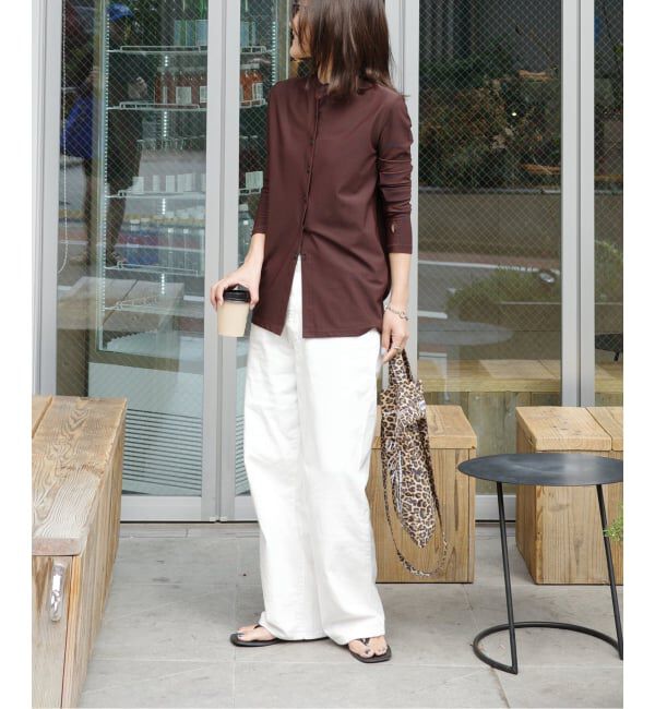 OUTDOOR PRODUCTS Usual Things「≪予約≫ACTIVE WEAR テレコクルーネックスナップカーディガン」|カーディガン|