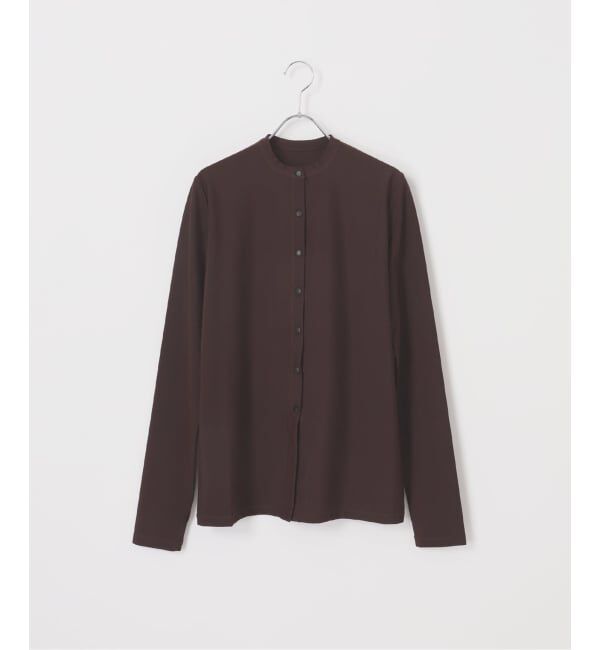 OUTDOOR PRODUCTS Usual Things「≪予約≫ACTIVE WEAR テレコクルーネックスナップカーディガン」|カーディガン|