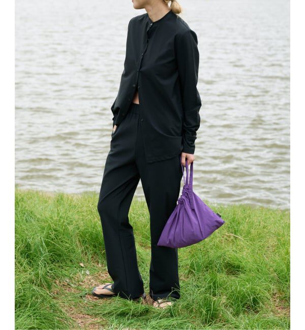 OUTDOOR PRODUCTS Usual Things「≪予約≫ACTIVE WEAR テレコクルーネックスナップカーディガン」|カーディガン|