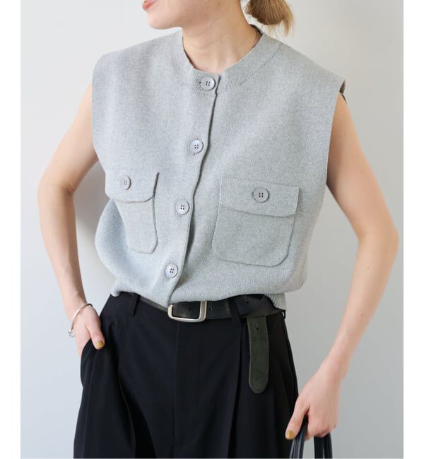 OUTDOOR PRODUCTS Usual Things「≪予約≫コットンPEニットベスト」|ベスト・ジレ|