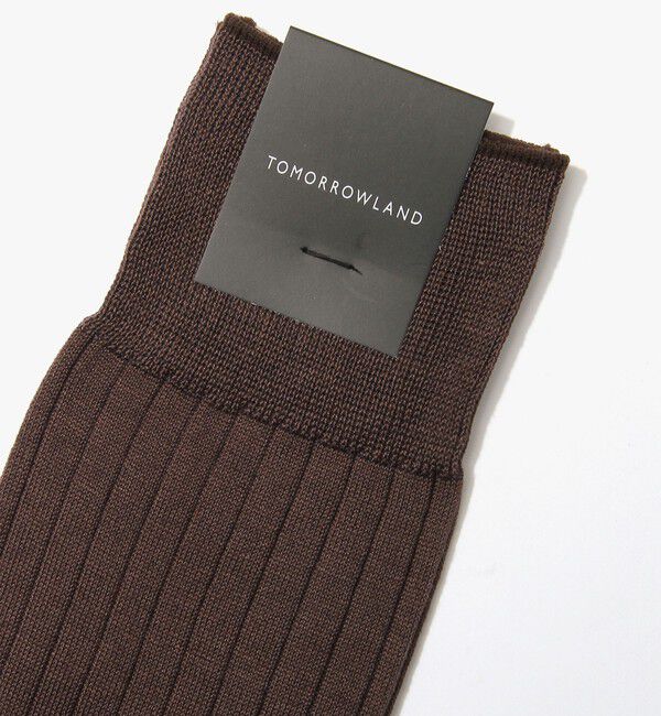 TOMORROWLAND GOODS「TOMORROWLAND コットンナイロン リブソックス」|ソックス|