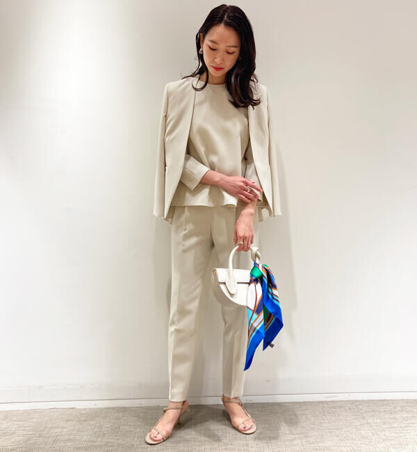 Ballsey「ドライダブルクロス ノーカラージャケット」|ノーカラージャケット|