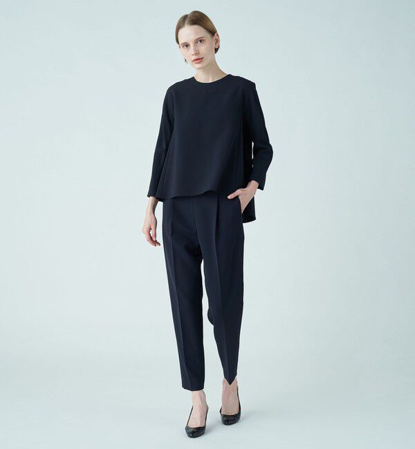 Ballsey「ドライダブルクロス フロントタックテーパードパンツ」|その他|