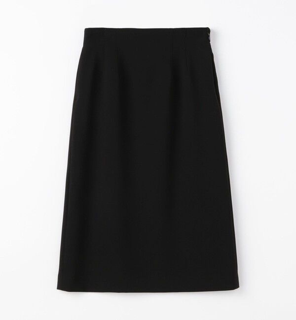 Ballsey「ドライダブルクロス Iラインスカート」|タイト|19 ブラック