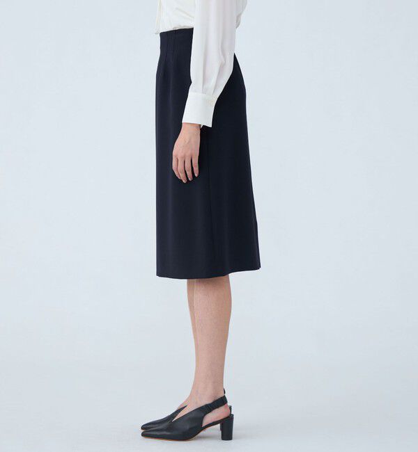 Ballsey「ドライダブルクロス Iラインスカート」|タイト|