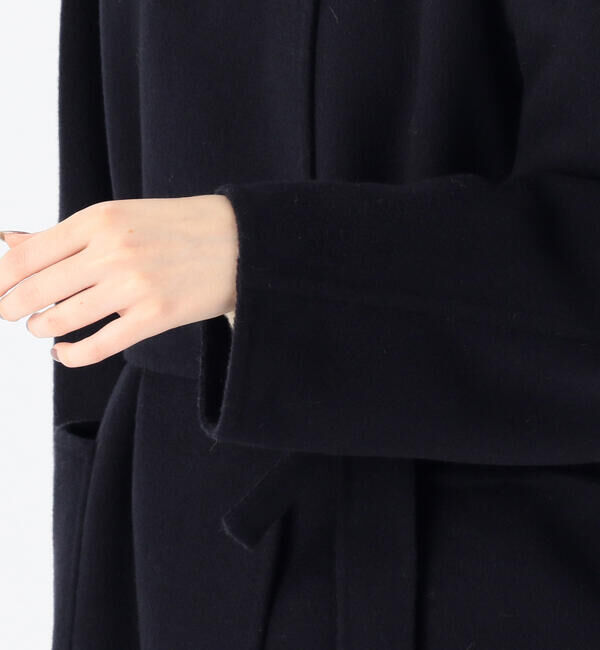 Ballsey「プレミアムウールリバー ノーカラーコート」|ノーカラーコート|