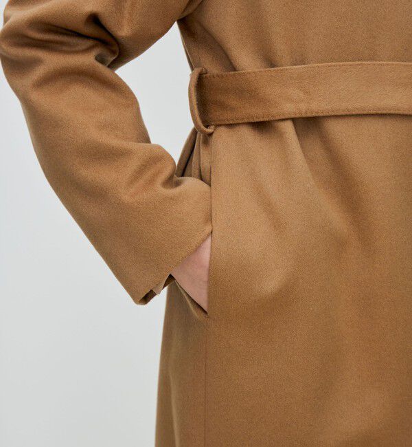 TOMORROWLAND collection「ピュアカシミヤ ノーカラーコート」|ノーカラーコート|