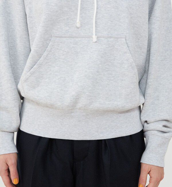 GALERIE VIE「スビンコットンジャージー フーデッドプルオーバー」|パーカー|