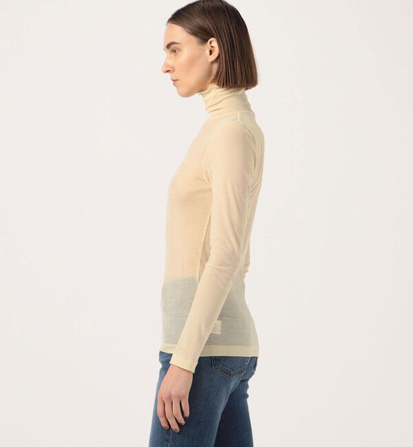 MACPHEE「シアージャージー タートルネックプルオーバー」|Tシャツ・カットソー|