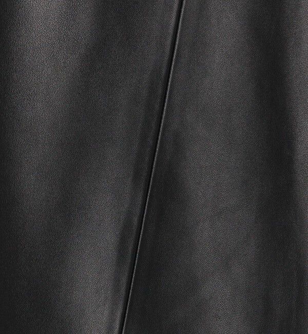 BACCA「ソフトシープレザータイトロングスカート」|スカート|