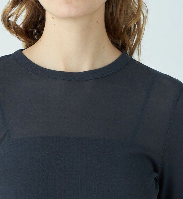 MACPHEE「シアージャージー クルーネックプルオーバー」|Tシャツ・カットソー|