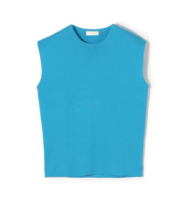 Ballsey「ハイゲージコットン ノースリーブプルオーバー」|ニット・セーター|63 ライトブルー