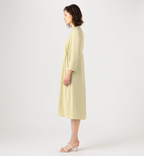 Ballsey「パウダリーサテン バックタックワンピース」|ワンピース|