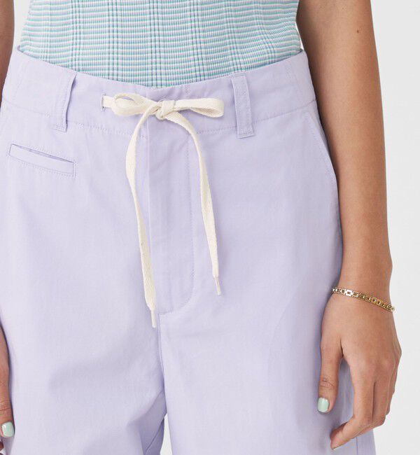 MACPHEE「コットンサージ ワイドパンツ」|その他|