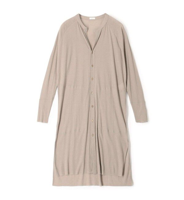 GALERIE VIE「ガーゼフライスジャージー ロングカーディガン」|カーディガン|15 グレー