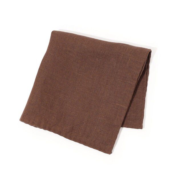 TOMORROWLAND GOODS「TOMORROWLAND リネンソリッド ポケットチーフ」|その他|47 ブラウン