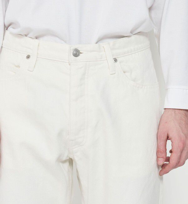 GALERIE VIE「リユースシーアイランドコットン デニムストレートパンツ」|デニム|