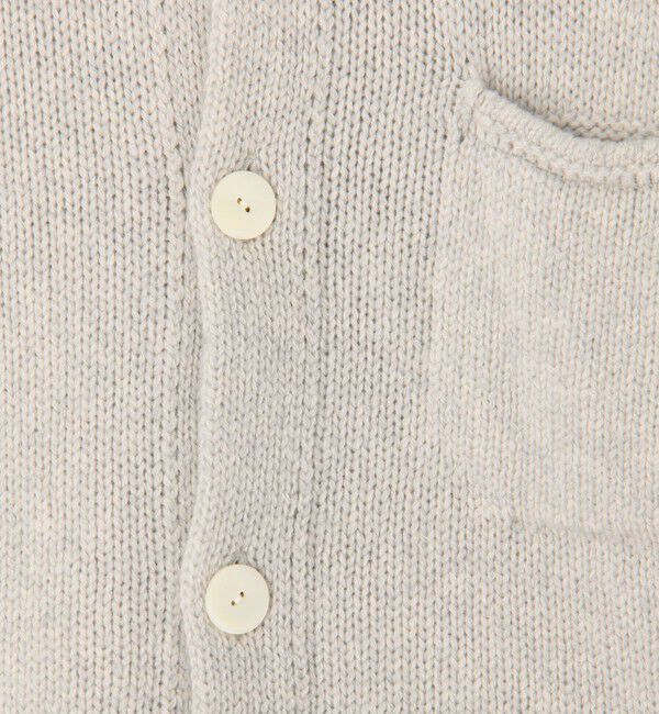 GALERIE VIE「ファインウール シャツカラー オーバーカーディガン」|カーディガン|