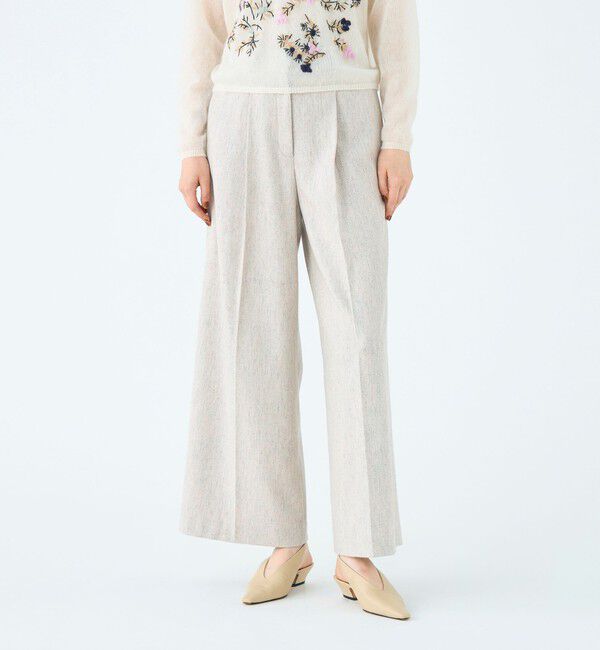 Ballsey「メランジカルゼ タックワイドパンツ」|その他|