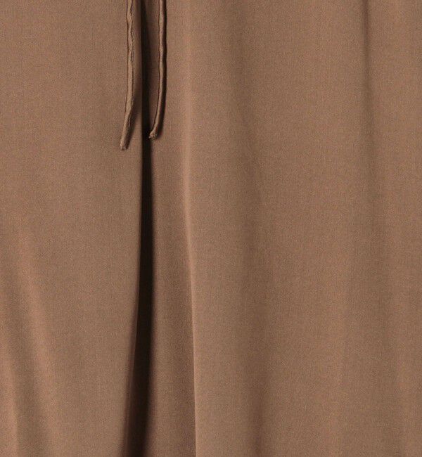 TOMORROWLAND collection「ウォッシャブルサテン ループラグランブラウス」|シャツ・ブラウス|