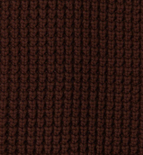 CABaN「CABaN コットンカシミヤワッフル モックネックプルオーバー」|ニット・セーター|