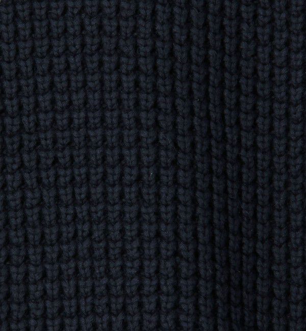 CABaN「CABaN コットンカシミヤワッフル モックネックプルオーバー」|ニット・セーター|