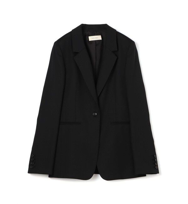 DES PRES「ポリエステルウールバラシャ ノッチドラペルジャケット」|テーラードジャケット|19 ブラック