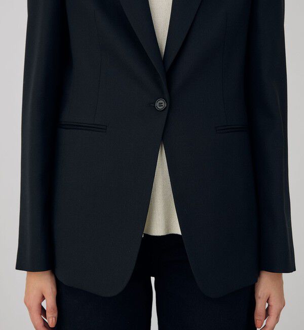 DES PRES「ポリエステルウールバラシャ ノッチドラペルジャケット」|テーラードジャケット|