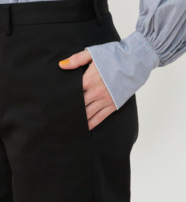 GALERIE VIE「ドライコットンチノ ストレートパンツ」|チノ|