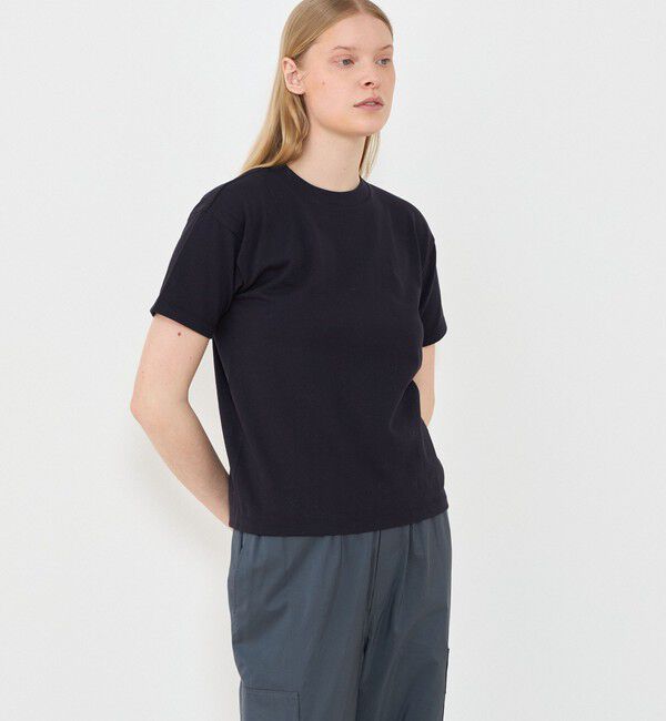 GALERIE VIE「コットン吊り天竺 クルーネックプルオーバー」|Tシャツ・カットソー|