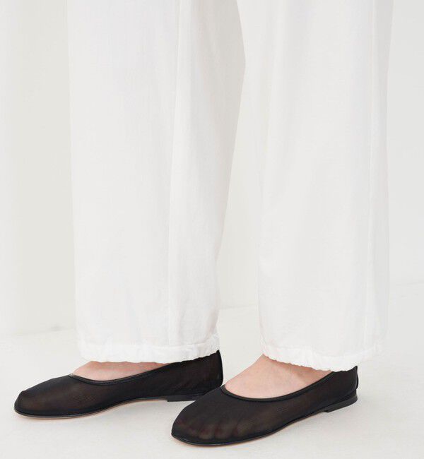 GALERIE VIE「コットンツイル イージーパンツ」|チノ|